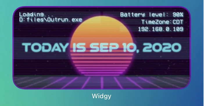 Widgy widget